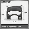 G-PLUS Dash Bezel Speedometer Surround Trim Panel w/o Pedal Switch Hole Compatible with Ford F150 2004-2008/Fit Lincoln Mark LT 2006-2008/Not Fit any 2004 Ford F150 Heritage (Old Style)