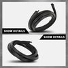 G-PLUS Front Door Weatherstrip Seal LH or RH Side Compatible with Chevy Silverado 1500 2007-2013,Fit Chevy Silverado 2500HD 3500HD 2007-2014,Fit GMC Sierra 1500 2500HD 3500HD 2007-2014