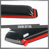 G-PLUS in-Channel Auto Vent Window Visor 4pcs Compatible with Dodge Ram 1500 Crew Cab 2019-2025 Not Fit Classic Body Style or Quad Cab in-Channel Rain Guards Smoke
