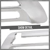 G-PLUS Front Bumper Face Bar Trim Molding Step Pad Compatible with Benz GLS450 2017-2019 1668850501, 1668852138 Silver