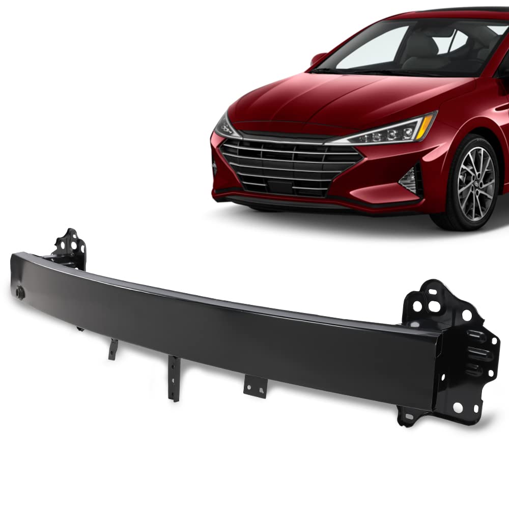 G-PLUS Front Bumper Face Bar Reinforcement Compatible With 2017 Elantra Ultimate 2017-2018 Elantra 2019-2020 Elantra Eco Essential Limited Luxury 64900F2110 HY1006160