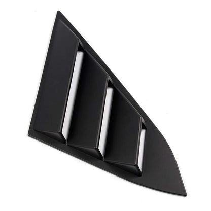 2pcs Window Louvers Cover Scoop Vent Sun Shade Fit for 2016-2018 Compatible for Honda Civic 10TH Sedan 4 Door Side ABS Window Louvers Cover Sun Shade 2016 2017 2018 16 17 18