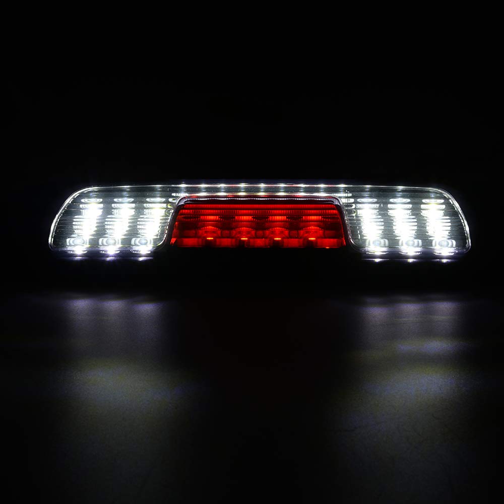 G-PLUS High Mount Rear 3rd Third Brake Light Compatible with 2014-2018 Chevy Silverado GMC Sierra 1500 2500 HD 3500 HD LED Cargo Tail Lamp