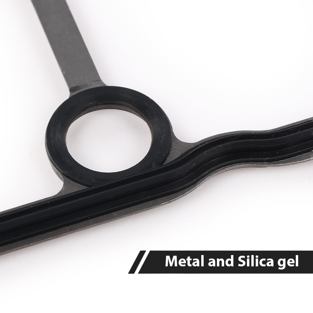 G-PLUS Pump Valve Cover Gasket Seal Compatible with Dodge Ram 2500 3500 1998‑2002/Fit for Cummins 5.9L 24V 1998-2002 3942137, 3946169, 4939178, 3935878