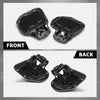 G-PLUS HeadLight Washer Cover Powerwash Cap 1 Pair LH+RH Compatible with Range Rover Evoque 2012-2017