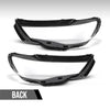 G-PLUS Headlight Lens Cover Compatible with Audi A3 2013-2016 8V0941003, 8V0941004 Left & Right Pair Front Headlamp Lens Cover Clear