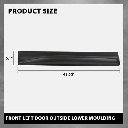 G-PLUS Front Left Door Outside Lower Moulding Compatible with Range Rover Sport 2010-2013