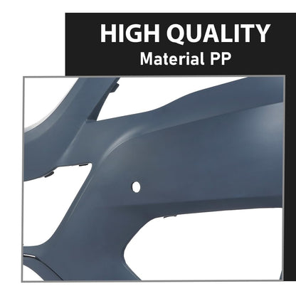 G-PLUS Bumper Cover Fascia Front, Compatible with Benz GLK250 Bluetec 4Matic 2013-2015, Fit Benz GLK350 (submodel: 4Matic, Base) 2013-2015,Fit for Models Without AMG Styling Package 2048802049