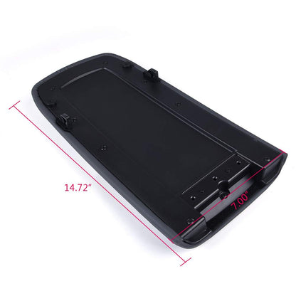 G-PLUS Center Console Lid Cover Compatible with 1997-2001 Explorer Mountaineer 2001-2002 Sport Trac Grey
