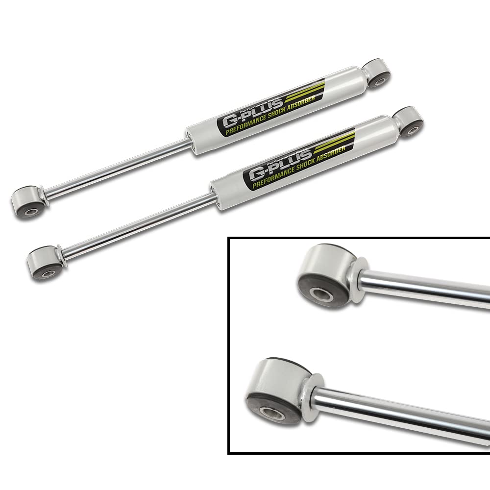 G-PLUS Suspension Leveling Lift Kit Compatible with 1999-2006 4WD Chevy Silverado/GMC Sierra 1500, Compatible with 2007-2007 4WD Chevy Silverado/GMC Sierra 1500 Classic Rear Shock Absorbers 23158_A