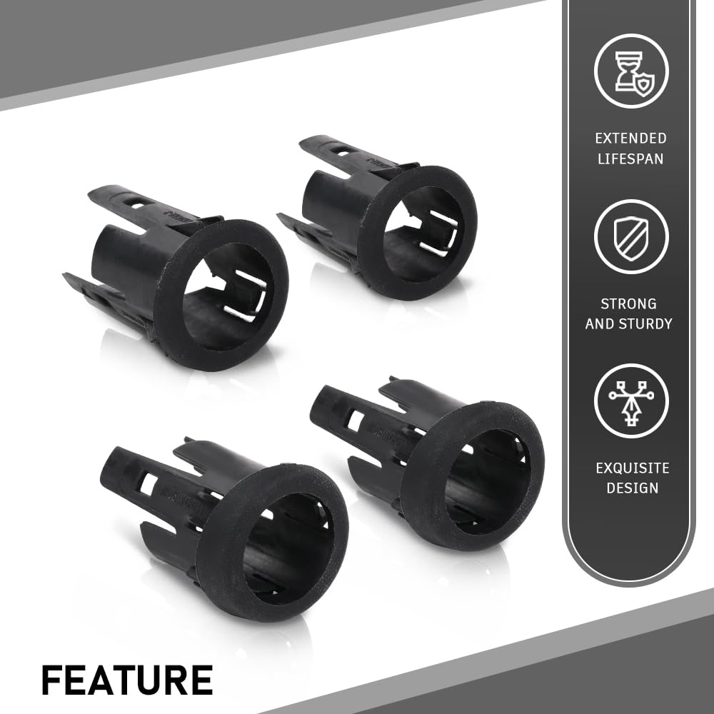 G-PLUS Rear Parking Assist Sensor Baffle Kit Compatible with Ford F250 f350 Super Duty Truck 2008-2015