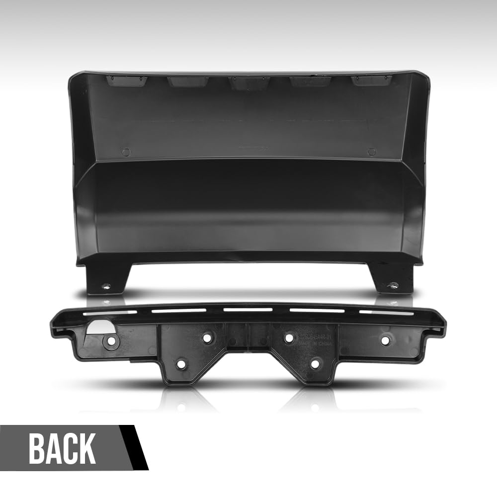 G-PLUS Rear Bumper Trailer Hitch Cover Compatible with Chevy Suburban/Tahoe 2015-2020 84025053, 23139222, 23139230 Black