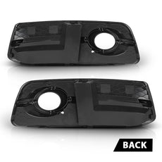 G-PLUS Fog Light Cover Grille 2PCS for Audi Q5 8R 2009-2012 S-Line Side View