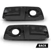 G-PLUS Pair Front Fog light Cover Grills, Compatible with Audi Q5 8R 2009-2012 W/S-Line Pkg, Left Driver & Right Passenger Side 2PCS, 8R0807681E, 8R0807682E