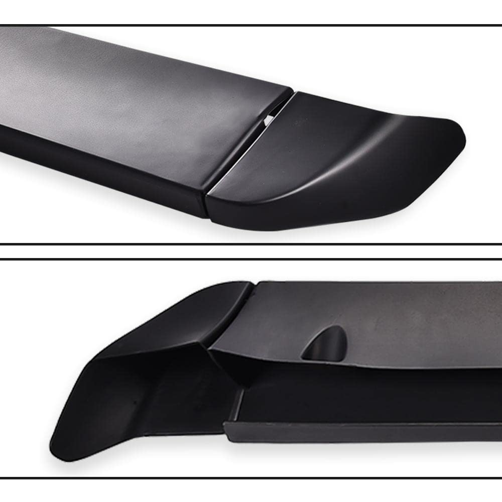 G-PLUS Tailgate Spoiler Molding Cap Compatible with Chevy Silverado 1500 Intimidator/GMC Sierra 1500 Pick Up Truck 1999-2006 Rear Tail Wing Spoiler (Only Fit Fleetside Models. Not Fit Stepside Model)