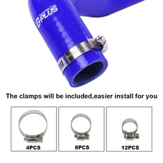 G-PLUS Silicone Radiator Hose Kit for Honda Integra Acura Integra 1994-2001 Blue Additional Angle