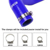 G-PLUS Silicone Radiator Hose Kit Compatible with Honda/Acura Integra DC4 DB7 RS LS GS SE with B18B1 Engine 1994-2001 Blue