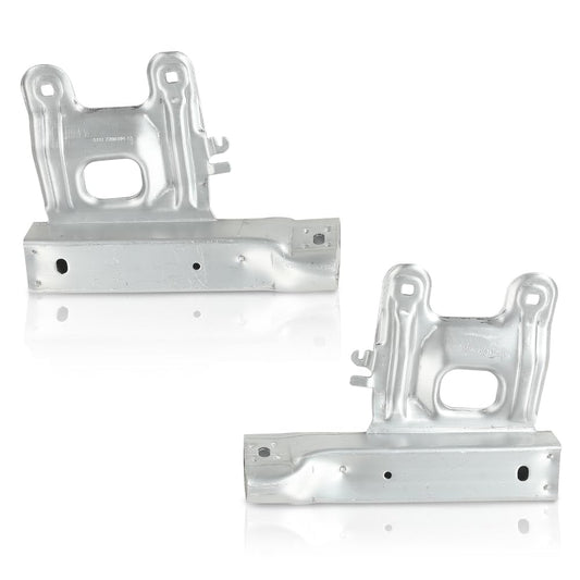 G-PLUS Front Lower Bumper Carrier Bracket Left and Right Side Compatible with BMW 328i 2012-2016/Fit BMW 335i 2012-2015/Fit BMW 320i 2013-2017/Fit BMW 328d 2014-2017 51117266193 51117266194
