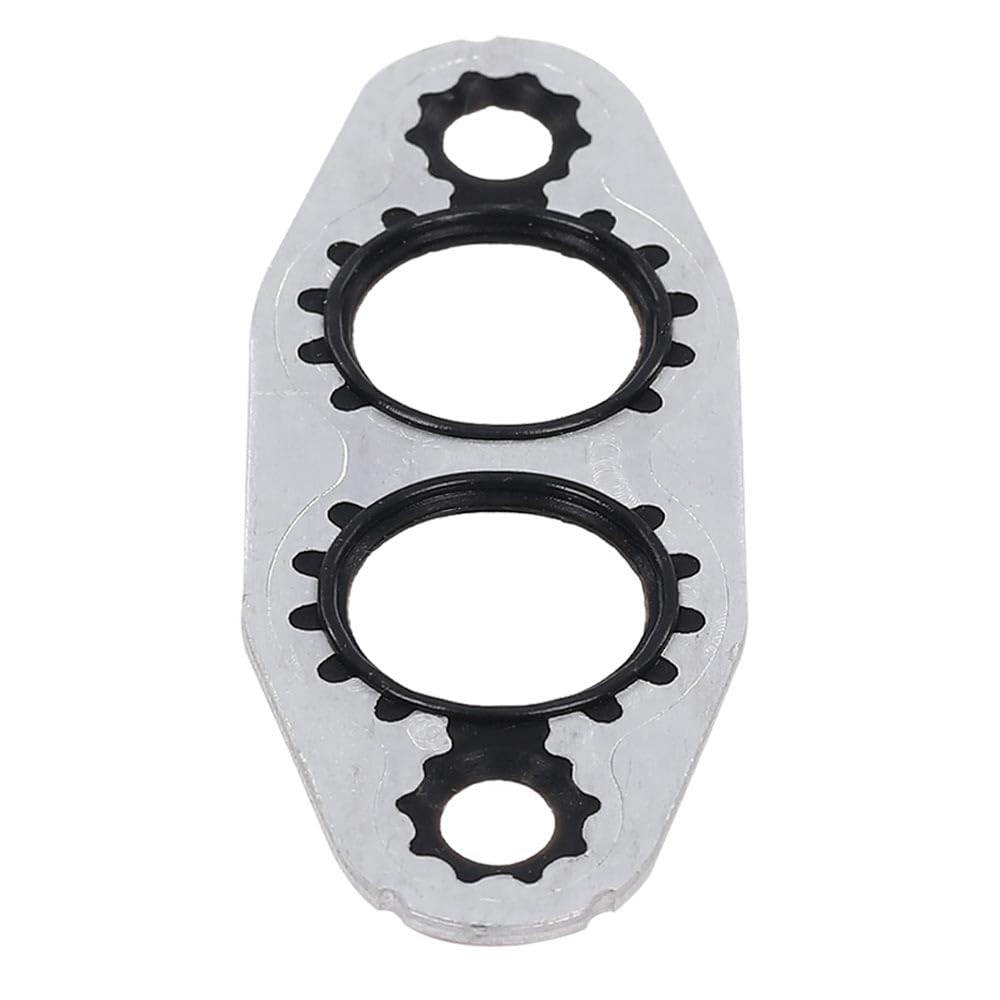 G-PLUS Engine Oil Cooler Gasket Compatible with 1999-2020 Cadillac Escalade Chevy Silverado Suburban GMC Sierra 15203889