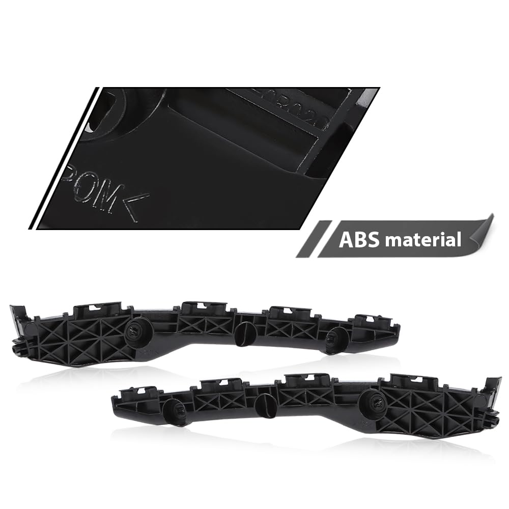 G-PLUS Rear Left & Right Side 1pair Bumper Brackets Compatible with Toyota RAV4 Base Limited Sport 2006-2012 TO1143107, TO1142107