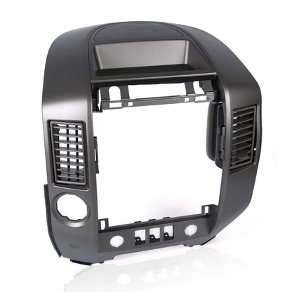 G-PLUS Center Dash Radio Bezel w/o Speaker Bezel Compatible with Nissan Titan 2004 2005 2006, Fit Nissan Armada 2005 2006 682577S000 AC Instrument Panel Lid, Grey