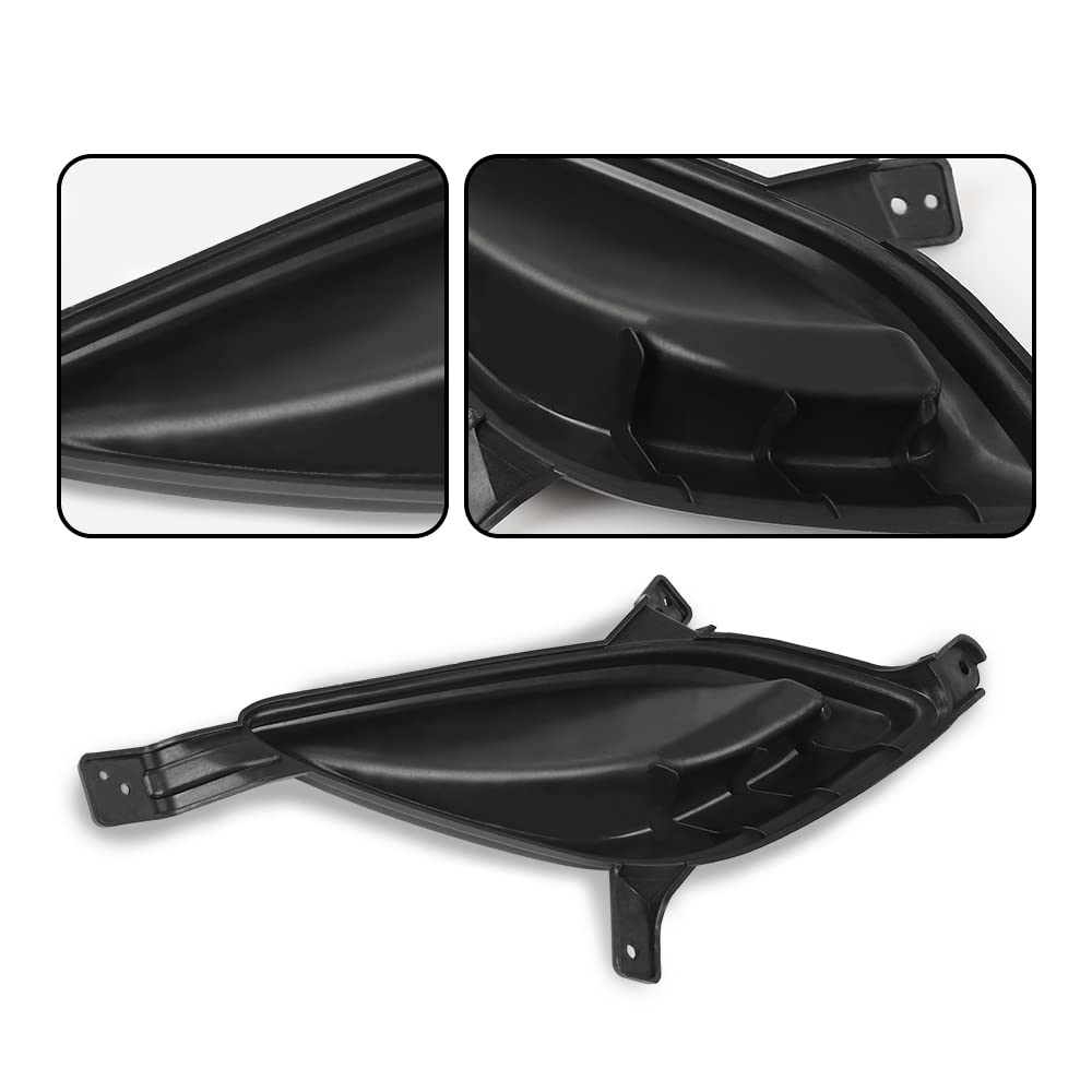 G-PLUS Fog Light Covers Bezel Compatible with 2011-2013 Elantra GL GLS L Limited 865643Y000 HY1039112 865633Y000 HY1038112 Left Driver Right Passenger Side 2pcs