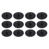 G-PLUS 12PCS 2" Leaf Spring End Tip Pad Compatible with Most Pickup Trucks, Anti Squeak Insert Cushion, Plastic Silencer Block Round