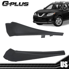G-PLUS Cowl Extension Cover 2PCS for Nissan Rogue 2014-2020 Windshield Wiper Trim Side View