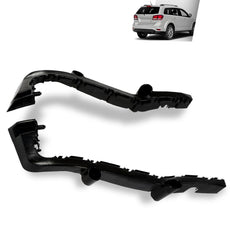 G-PLUS Rear Outer Bumper Brackets Pair for Dodge Journey 2014-2020 Black Product Image