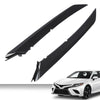 G-PLUS Front Bumper Grille Trim Molding Pair Compatible with Toyota Camry SE XSE 2018-2022 5271306100, 5271206100, TO1047105, TO1046105 Matte Black