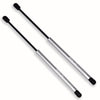 【Multi-Colored】 G-PLUS Gas Hood Struts Compatible with Chevy Chrvrolet Saturn Vue 2008 2009 2010 Gas Shock Lift Supports - 2 Pack (Matt Silver)