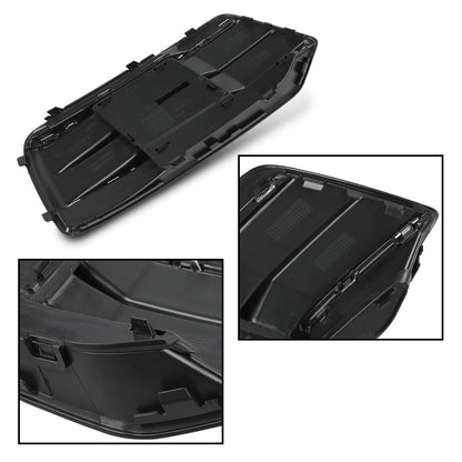 G-PLUS Front Bumper Fog Light Grille Bezel Insert Left Driver Side Compatible with Audi Q5 2018-2020 80A807679DRU6 80A807245