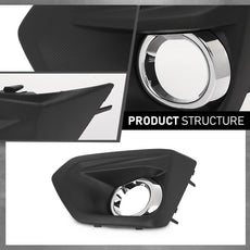 G-PLUS Fog Light Bezel for Subaru Impreza 2012-2014 Left Product Features