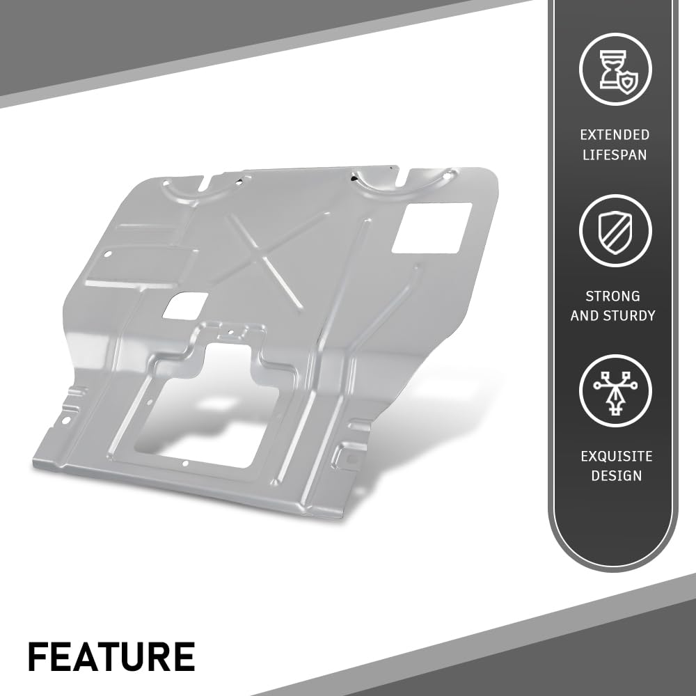 G-PLUS Engine Skid Plate, Compatible with Ford F150 2015-2019, Radiator Support Splash Shield, FL3Z5D032E, FL3Z-5D032-E