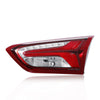 G-PLUS Inner LED Tail Light Compatible with Chevy Malibu 2019 2020 2021 Right Passenger Side Tail Lamp, Red Lens Chrome Housing, 84595946 84595945