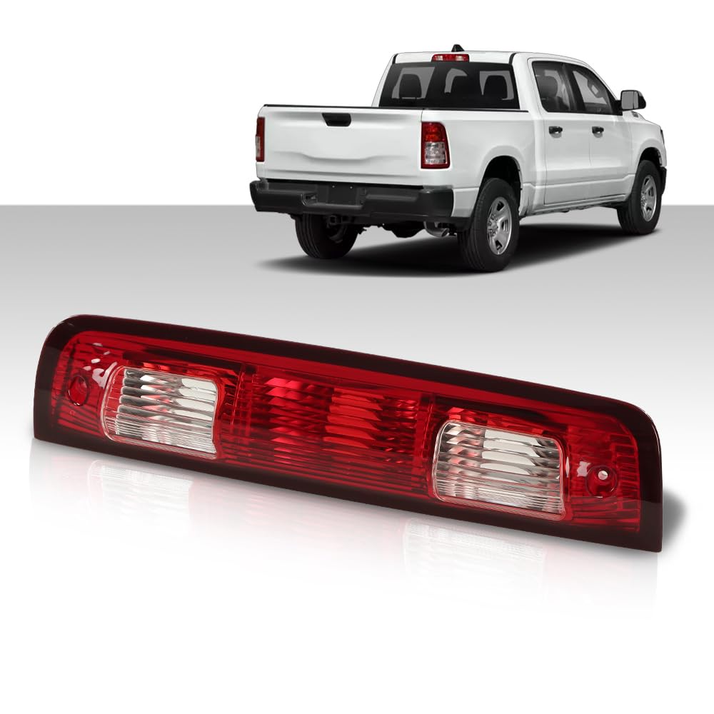 G-PLUS Third Brake Light Lamp Compatible with Dodge Ram 1500 2009 2010 2011 2012 2013 2014 2015 2016 2017/Fit Dodge Ram 2500 3500 2010-2017 68412024AA 55372082AA High Mount Stop Light