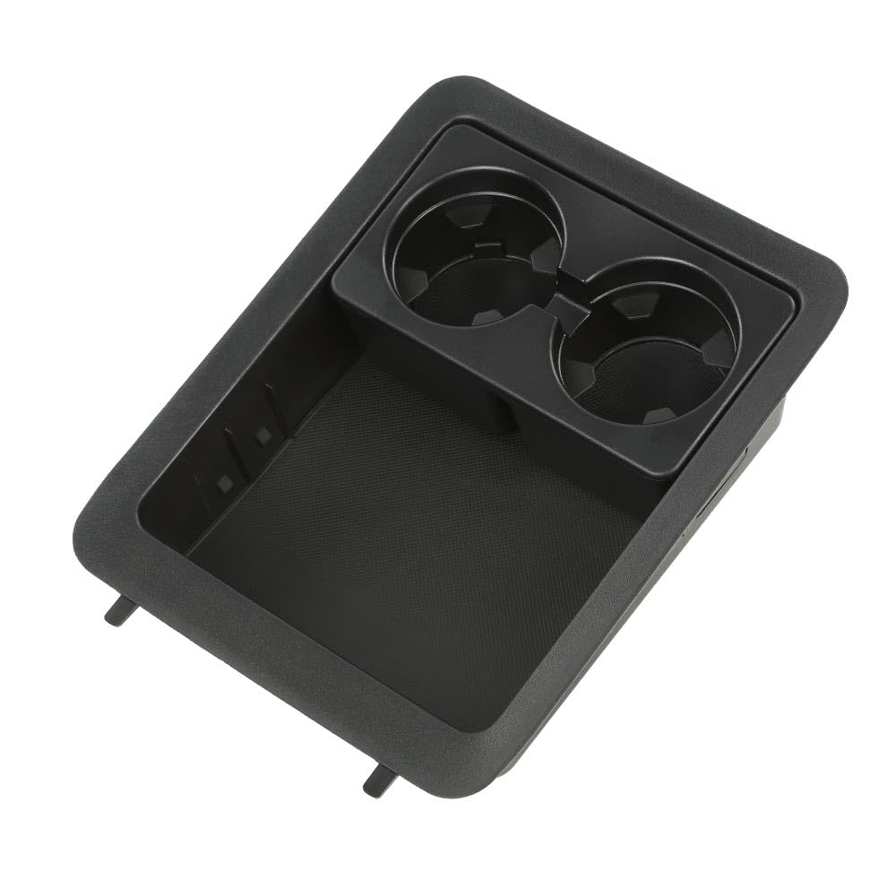 G-PLUS Center Console Tray Cup Holder Bezel Compatible with 2007-2013 Chevy Avalanche/Fits 2007-2014 Tahoe & Suburban 1500 2500 22860866, 15828147, 15855168, 25793645