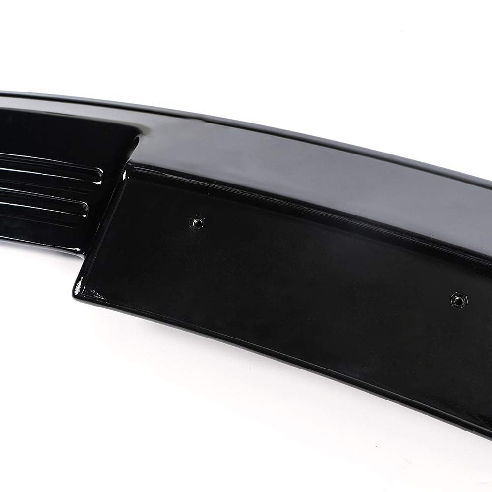 Rear Spoiler Wing Compatible for Ford Mustang Coupe 2015-2020 GT500 Style Gloss Black
