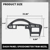 G-PLUS Dash Panel Speedometer Trim Bezel Compatible with Chevy Cavalier 2000-2005 22698064