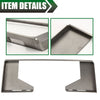 G-PLUS Skid Steer Mount Plate 5/16 Thick Heavy Duty Quick Attachment Loader Plate Replacement,Easy to Weld or Bolt to Different Accessories