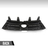 G-PLUS Front Bumper Upper Grille Compatible with Toyota Highlander 2017 2018 2019 531010E230 Chrome Black