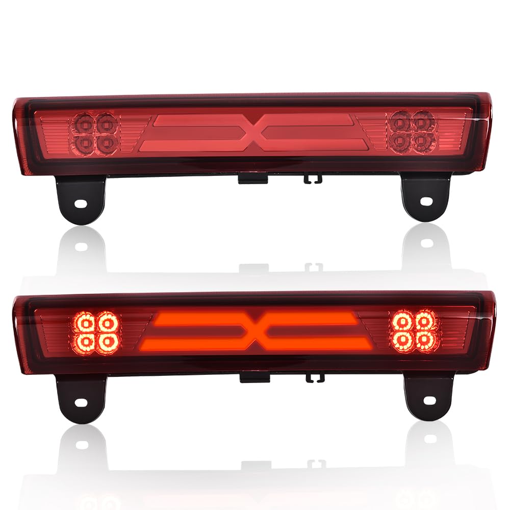 G-PLUS Third 3rd LED High Mount Brake Stop Light Compatible with Chevy Suburban 1500 2500 2000-2006 Chevy Tahoe/GMC Yukon/GMC Yukon XL 1500 2500 15170955
