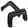 G-PLUS Fender Flares, Compatible with 2014-2018 Chevy Silverado 2500HD/3500HD, (Fit Fleetside with 69.3" Short Bed Crew Cab Models), Textured Black Pocket Rivet Bolt Style Wheel Cover 4pcs