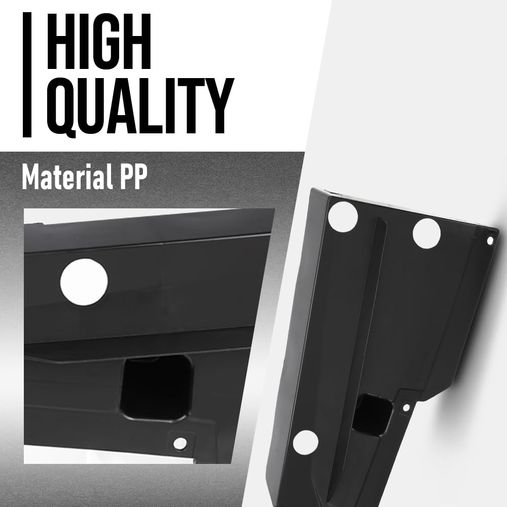 G-PLUS Bumper Cover Bracket Driver Left Side Compatible with Toyota 4Runner 2010 2011 2012 2013 2014 2015 2016 2017 2018 2019 2020 2021 2022 5372435030, TO1142153 Black