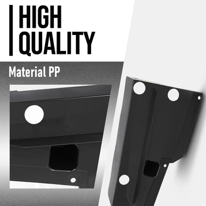G-PLUS Bumper Cover Bracket Driver Left Side Compatible with Toyota 4Runner 2010 2011 2012 2013 2014 2015 2016 2017 2018 2019 2020 2021 2022 5372435030, TO1142153 Black