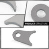 G-PLUS 4-pack Weld On Shock Tab/Shock Mount Tube Mounts Compatible with Tubes 1.5" Fit 1.25"-2" Tube Diameter