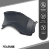 G-PLUS Rear Bumper Cover Fascia Passenger Right Side Compatible with Jeep Cherokee 2014-2018 Black