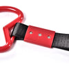 G-PLUS JDM Tsurikawa Ring Heart Subway Train Bus Car Handle Hand Straps Drift Charm,Rear Bumper Warning Ring (Red)