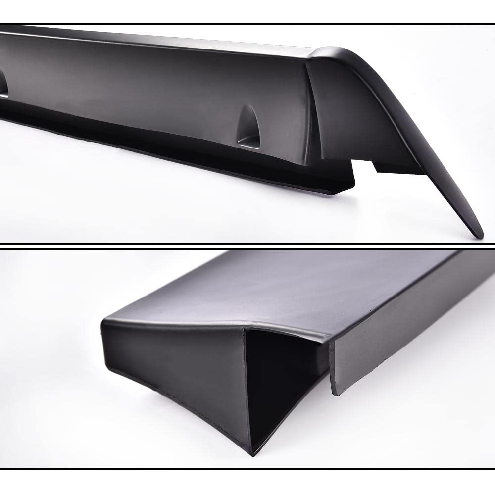 G-PLUS Tailgate Spoiler Rear Tail Wing Spoiler Compatible with Chevy Silverado 1500 Intimidator/GMC Sierra 1500 Pick Up Truck 1999-2006 (Only Fit Fleetside Models. Not Fit Stepside Model)