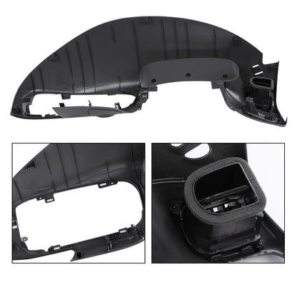 G-PLUS Dash Pad Bezel Graphite & Center Dash Radio Bezel Fit Ford F150 / Ford Expedition 1997-2003 Gray